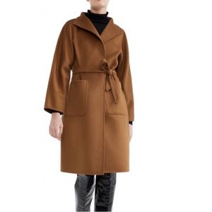 Max Mara LILIA Double face Pure Cashmere Coat with Belt Like New